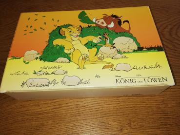 Der König der Löwen Hörspielkassettenkoffer Disney(Auf Rückseite mit minimalen Gebrauchsspuren)